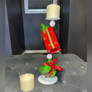 Christmas candle holder